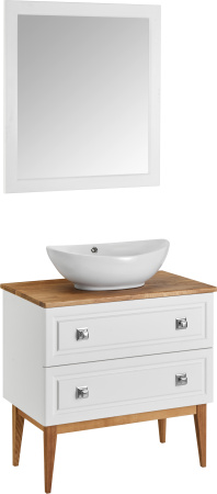 Зеркало (76х82)  ASB-Woodline Каталина 80  12082